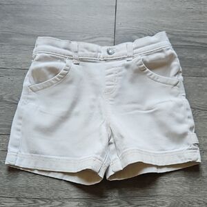 3/$6 Wonder Nation Girls Light Tan Denim Casual Shorts Size M 7/8